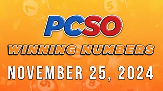 P29M Jackpot Grand Lotto 655 2D 3D 4D and Mega Lotto 645  November 25 2024 [upl. by Greenquist394]