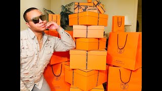 IM BACK PART ONE OF HERMES BIRKIN and KELLY UNBOXING amp MORE [upl. by Alarise]