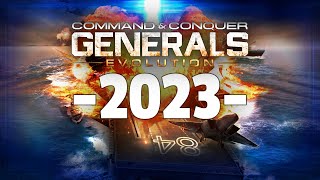 Generals Evolution Gameplay 2023  USA Superweapons GENERAL vs GLA amp CHINA [upl. by Nylime209]