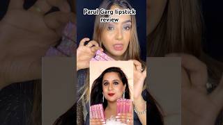 Lipstick review youtubeshorts makeup shortvideo parulgarg lipstick lipsticklover shots [upl. by Ebbie]