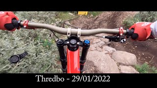 220129 DH Thredbo Time flies in the clouds [upl. by Odnumyer516]