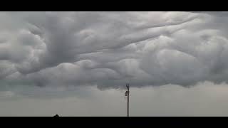 Undulatus Asperatus Clouds South Guthrie OK Oklahoma [upl. by Blithe]