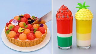 Quick and Easy Rainbow Cake Recipes  Awesome DIY Homemade Dessert Ideas For A Weekend Party [upl. by Aivyls]