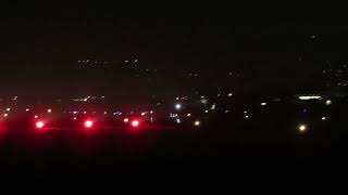 Rare Embraer 505 Phenom 300E VHNSQ Takeoff Nelson Airport at night NZNS [upl. by Osgood788]