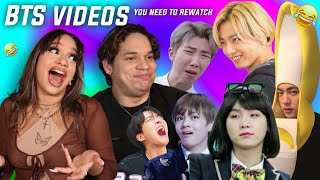 BTS Variety Shows were something Waleska amp Efra react to Old BTS Funny moments weve never seen [upl. by Idok952]