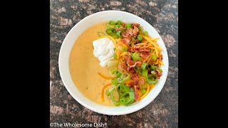 Loaded Baked Potato Soup Recipe [upl. by Allix]