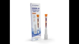 Fastep Covid19 Antigen Pen test Instruction Video [upl. by Ppik]