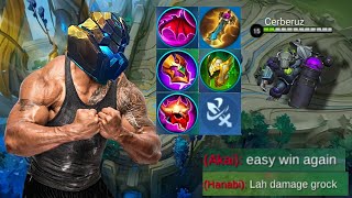 GROCK NEW BUG BUILD 2024  GROCK GAMEPLAY  MOBILE LEGENDS [upl. by Riplex]