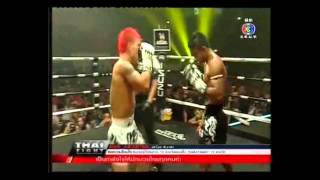 Buakaw Por Pramuk vs Tomoyuki Nishikawa  Thai Fight 2012  HD [upl. by Leuqcar]