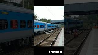 Newly LHB kannur jan shadabdi express with lalaguda wap7 39267 wap7 [upl. by Mossolb364]