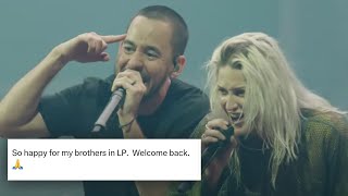 Linkin Park Reunion Rock Stars React [upl. by Aennyl]