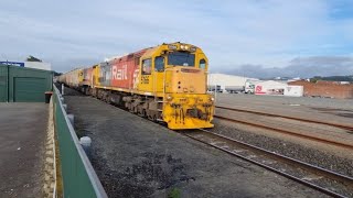 Kiwirail 927s Empty Fonterra Express [upl. by Windy436]