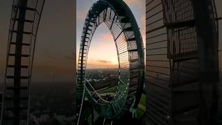 Walkable Roller Coaster Tiger amp Turtle in Germany [upl. by Saire651]