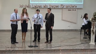 Ist dein Leben ein Segen für andere [upl. by Adnohsad330]