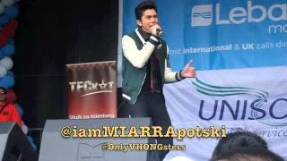 Vhong Navarro performs Totoy Bibbo in London [upl. by Edva]