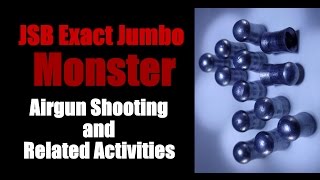 HW100 T FAC 22 and JSB Exact Jumbo Monster 2539 gr grouping 33 yards [upl. by Cherri]