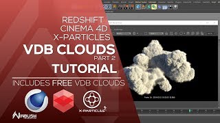 Creating VDB CLOUDS Part 2 Redshift amp Cinema 4D [upl. by Lothair]