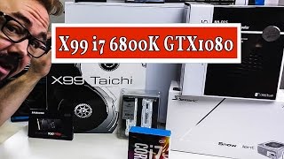 Asrock Taichi X99  i7 6800K  GTX1080 Full Build High Speed [upl. by Li]