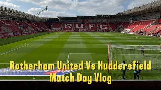 Rotherham United 21 Huddersfield Vlog  202425 [upl. by Hartwell]