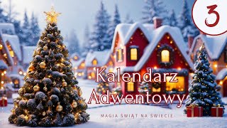 Dzień 3 Świąteczne Tradycje na Świecie 🌍🎄  Kalendarz Adwentowy kalendarzadwentowy [upl. by Sheedy572]