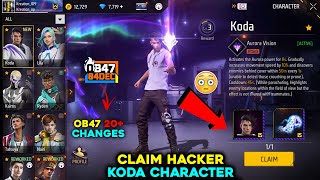 CLAIM KODA CHARACTER  OB47 UPDATE 🔥 para SAMSUNGA3A5A6A7J2J5J7S5S6S7S9A10A20A30A50 [upl. by Etnuahc]