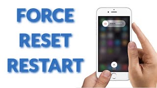 iPhone 8 How To Force Restart Soft Reset [upl. by Ahsian]