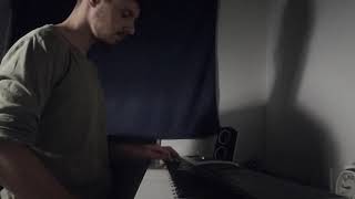 Piano Departure Lullaby  by Max Richter Thomann SP320 [upl. by Ynner522]