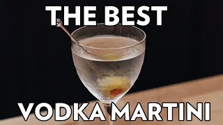 THIS is how you should make a Vodka Martini [upl. by Ahsinit]