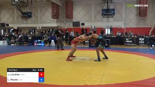 FSFS 74 KG  Bronze  Joey Lavallee TMWC Vs Lavion Mayes NYCRTC [upl. by Suixela]