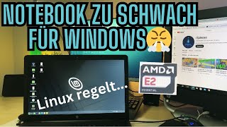 Notebook zu schwach für Windows  Windows 11 Notebook  Linux Mint  ITpieces [upl. by Erodaeht]