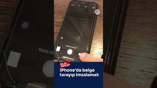 iPhone Belge Tarama İmza Atma Nasıl Yapılır  Piksel Haber iphone [upl. by Assehc]