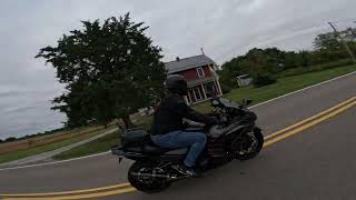 ZX1400 wont keep the front down motovlog kawasaki h2r [upl. by Llenyl430]