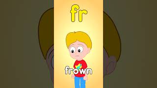 FR Blend Song  Phonics Learn to Read shorts [upl. by Yenitsed]