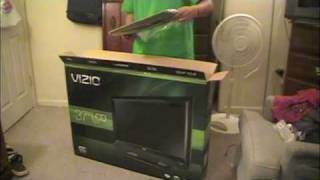 VIZIO 37 Unboxing [upl. by Fleta608]