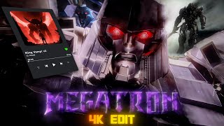 I AM MEGATRON  Transformers One Megatron Edit  Megatron Edit 4K  🎵KING VAMP V2🎵 [upl. by Odlanier333]