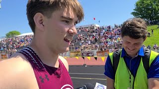 Nathan Axmann wins the B boys long jump [upl. by Amalie]