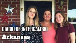 Diário de Intercâmbio 5  Cheguei Família escola e amigos [upl. by Gerik]