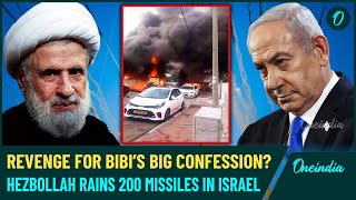 Hezbollah Punishes Israel With Deadly 165Missile Blitz After Netanyahu’s Pager Attack Confession [upl. by Helene]