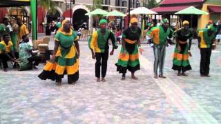 Traditional Jamaican Dance  Royal Carribean Allure of the Seas [upl. by Vedis572]