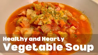 Healthy and Hearty The Perfect Comfort Soup Recipe  Minestrone [upl. by Hirai]