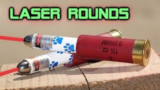 Laser Shotgun Rounds  Ballistic Study [upl. by Roach848]