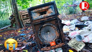 Restoration JBL speakers US audio broken  Restore and reuse old speakers [upl. by Little]