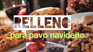 Recetas de Relleno para pavo navideño [upl. by Drogin]