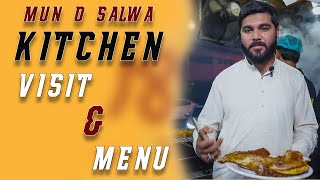 Mun O Salwa  Kitchen Visit amp Menu By Abu Huraira  Mirpur Azad Kashmir [upl. by Aiciled]