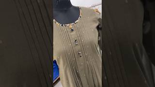 Pin tucks neck design stitching ladypoint pintucks cuttingandstitching shortvideo viral [upl. by Eetnahs]