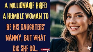 A millionaire hired a humble woman to be his daughters nanny but what did she do [upl. by Imelida]