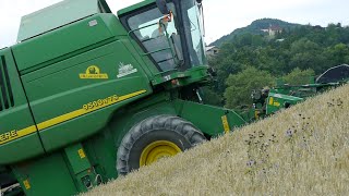 MONTÉE IMPOSSIBLE  JOHN DEERE 9560 WTS EXTRÊME CLIMB en montagne dans les HautesAlpes [upl. by Babby]