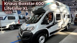 Knaus Boxstar 600 Lifetime XL Das ultimative Reisemobil für Abenteuerlustige 2023 [upl. by Durst]