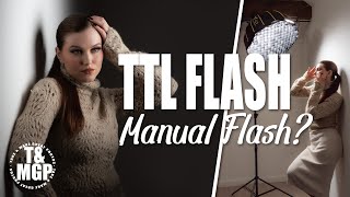 TTL Flash Or Manual Flash in the Studio  Take and Make Great Photography with Gavin Hoey [upl. by Harim]