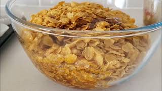 Golden Syrup Cornflake Cakes Recipe Video 2 [upl. by Nolava]